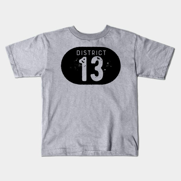 District 13 Kids T-Shirt by OHYes